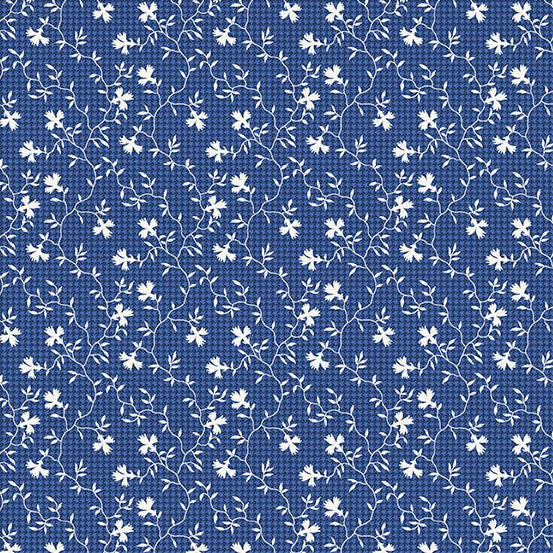 AMERICANA by Andover Fabrics - Vine Light Blue A-10185-B1
