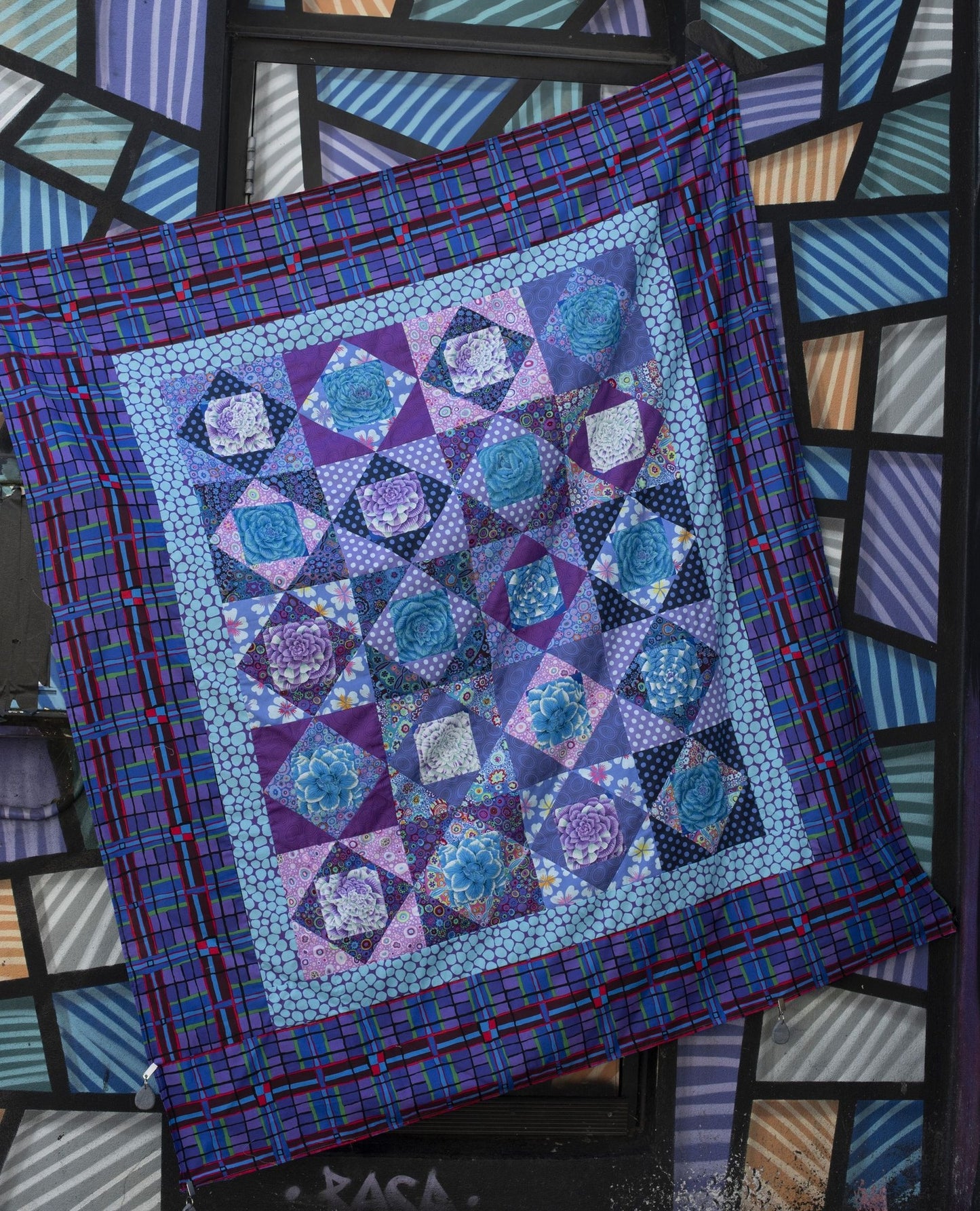 Cool Economy Quilt – Fabric Pack - 69.5" X 60.5" - Kaffe Fassett Collective - Quilts in London
