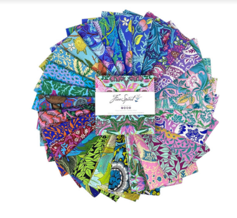 Kaffe x Morris & Co. 5" Charm Pack DECEMBER 2024