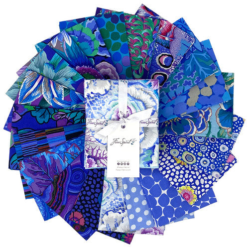 20pc FAT QUARTER BUNDLE CLASSIC PLUS - LAKE FB4FQGP Kaffe Fassett Collective