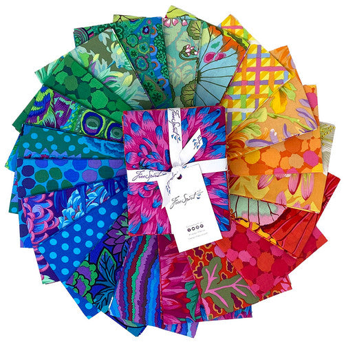 20pc FAT QUARTER BUNDLE CLASSIC PLUS - RAINBOW FB4FQGP Kaffe Fassett Collective