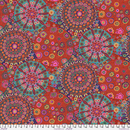 MILLEFIORE RED  PWGP92  Kaffe Fassett