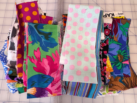 Kaffe Fassett Collective Strip Scrap Bag (A)– 4 Yards of Curated Color