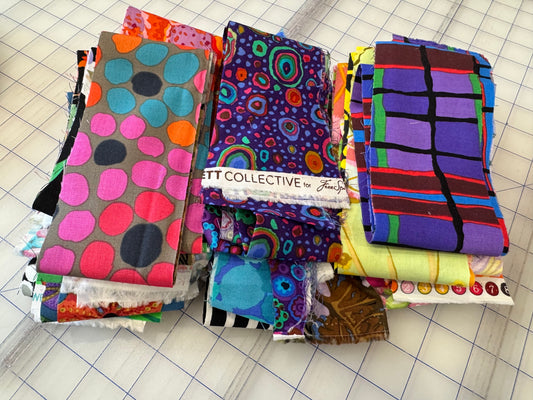 Kaffe Fassett Collective Strip Scrap Bag (I)– 4 Yards of Curated Color