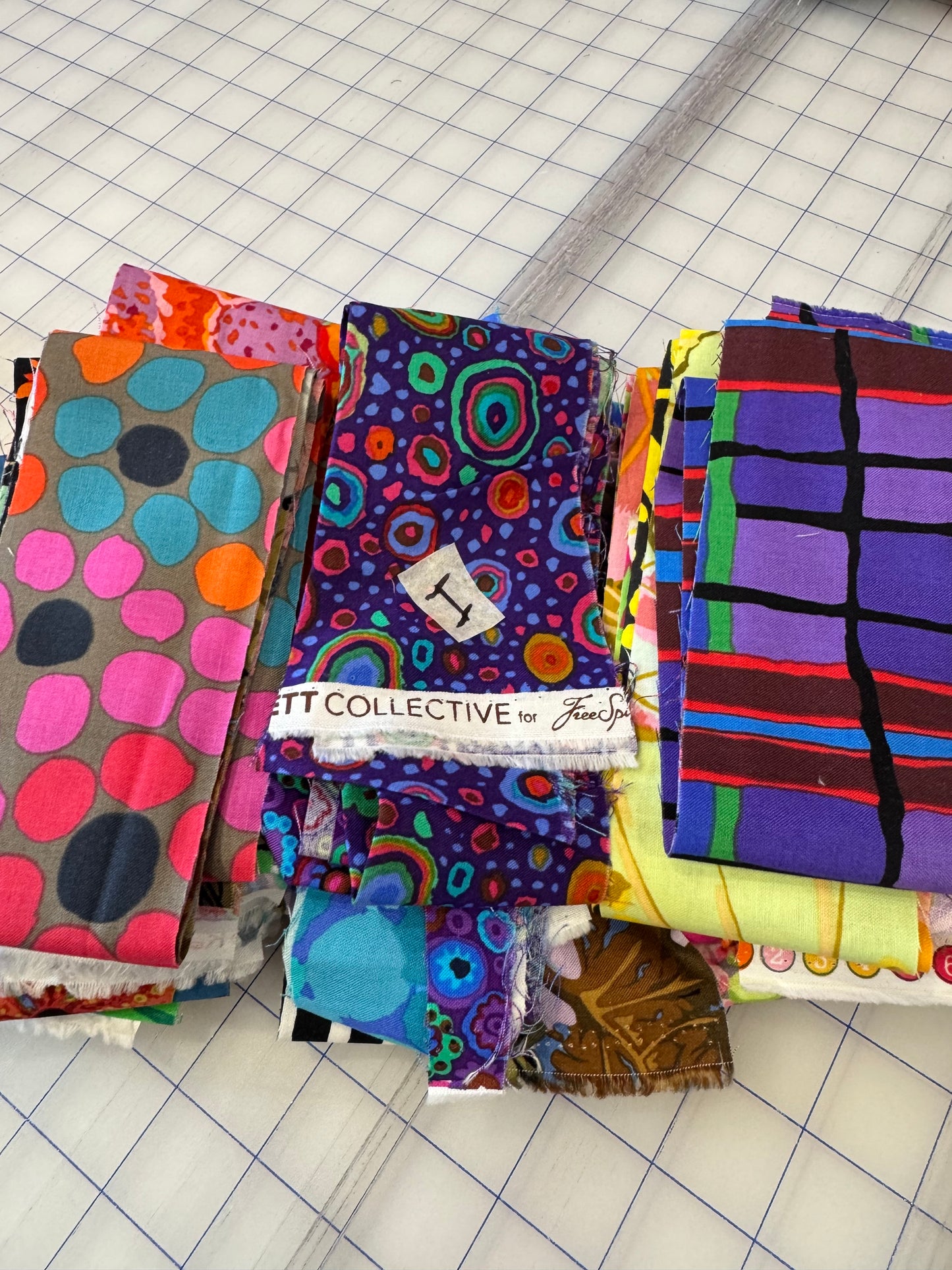 Kaffe Fassett Collective Strip Scrap Bag (I)– 4 Yards of Curated Color