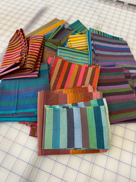 Kaffe Fassett Wovens Scrap Bag (A) – 4 Yards of Textured Color