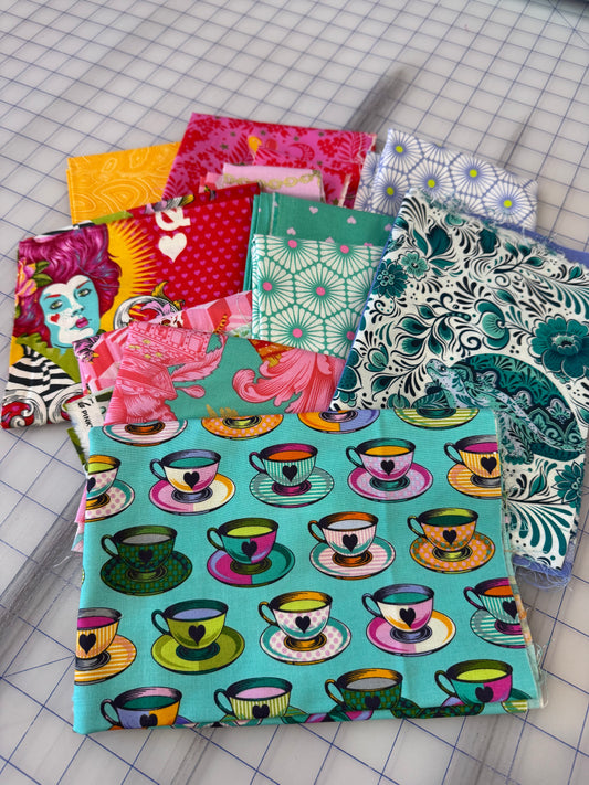 Tula Pink Scrap Bag (C) – 4 Yards of Curated Magic!