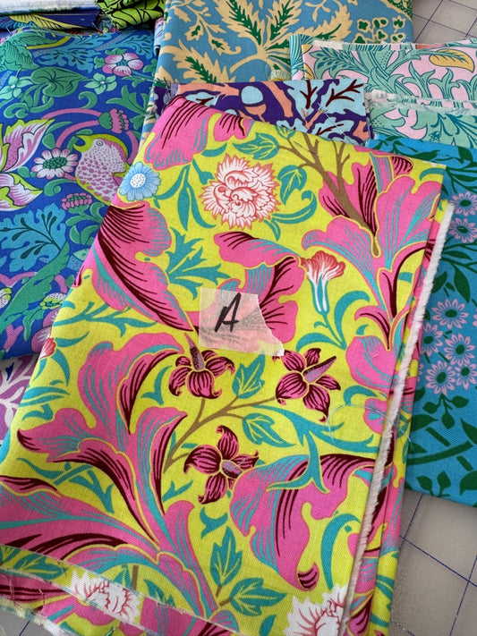 Kaffe Fassett x Morris & Co. Scrap Bag – 3 Yards of Timeless Beauty