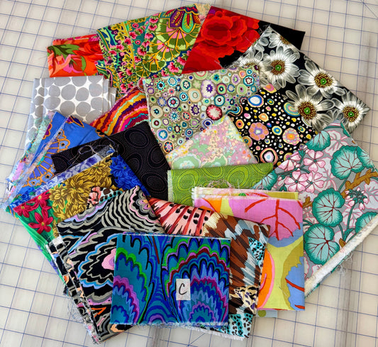Kaffe Fassett Collective Scrap Bag (C) – 4 Yards of Fabric Magic!