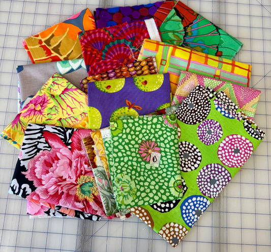 Kaffe Fassett Collective Scrap Bag (D) – 4 Yards of Fabric Magic!