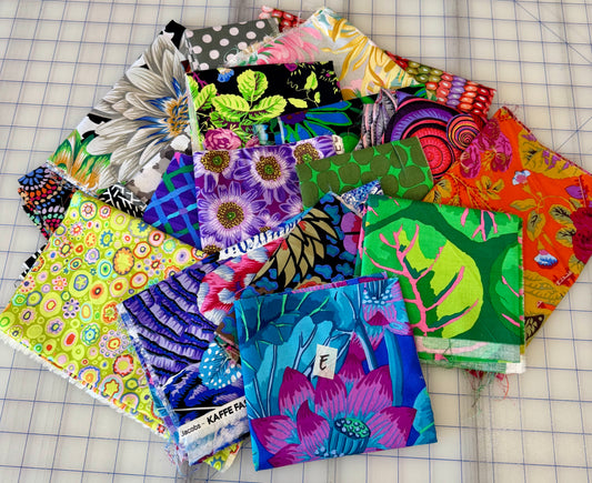 Kaffe Fassett Collective Scrap Bag (E) – 4 Yards of Fabric Magic!