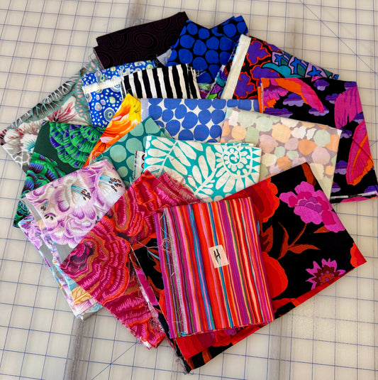 Kaffe Fassett Collective Scrap Bag (H) – 4 Yards of Fabric Magic!