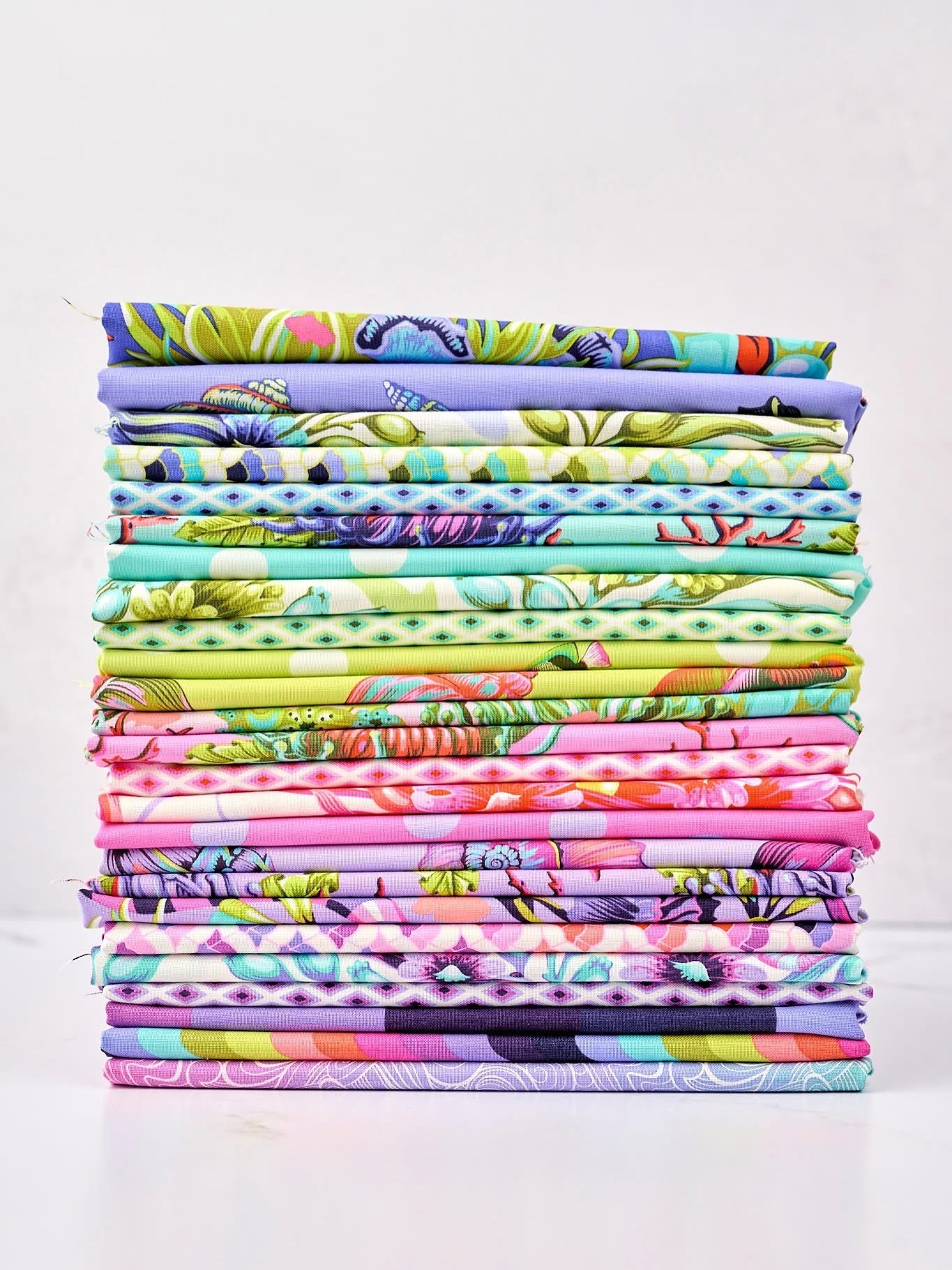 PRE-ORDER Lighthouse Windows - Ultraviolet - Floral Reef Tula Pink - PWTP273.ULTRAVIOLET