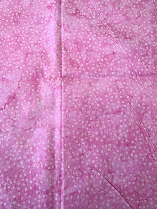 BATIK – Pink Stardust - Textured Print – 100% Cotton