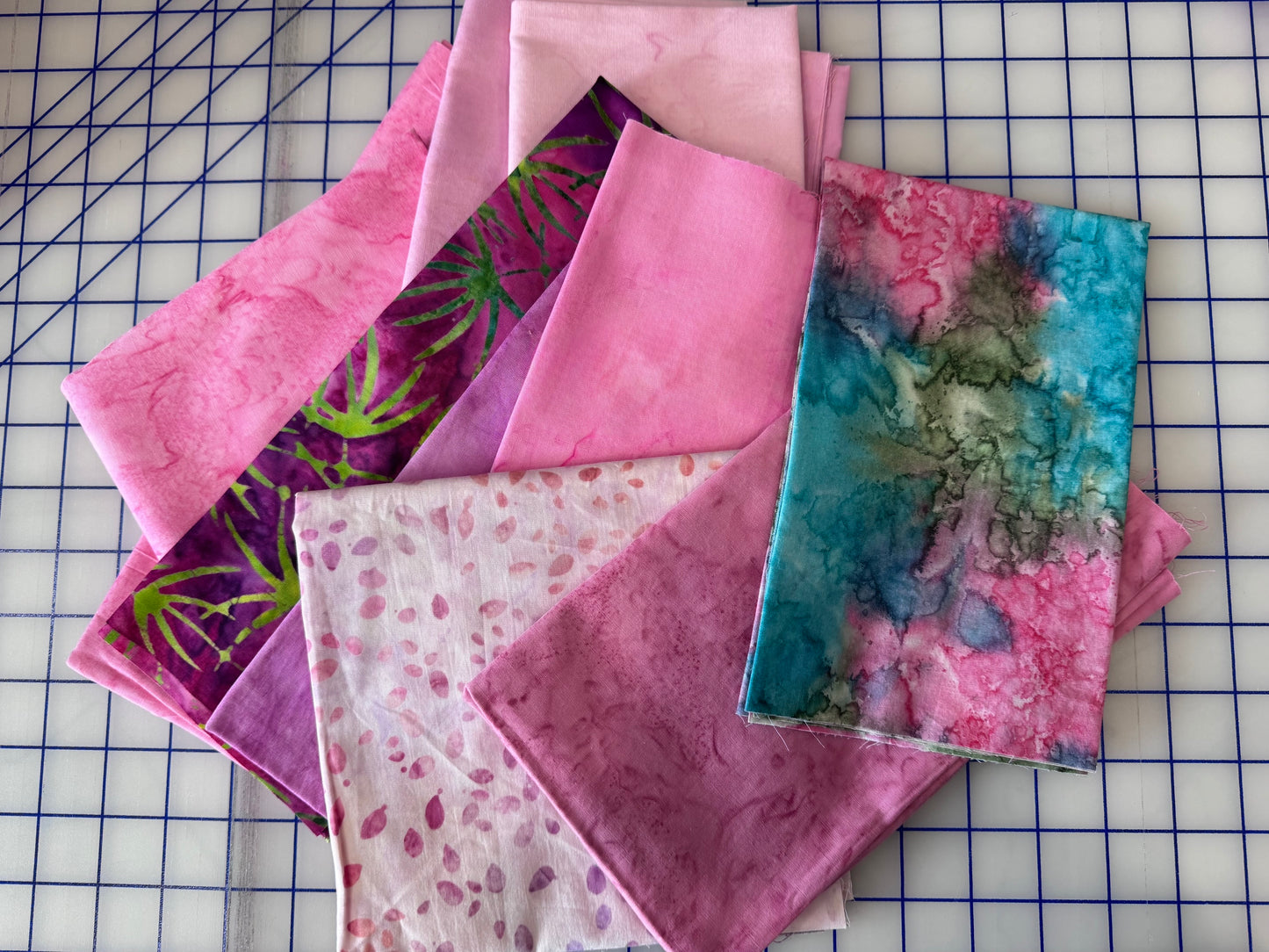 Sew Colorful Batik Bundle - Flamingo Lagoon