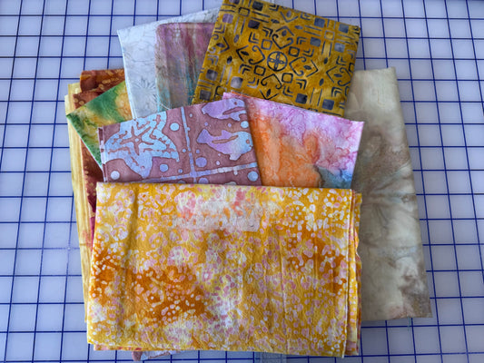 Sew Colorful Batik Bundle - Honeycomb