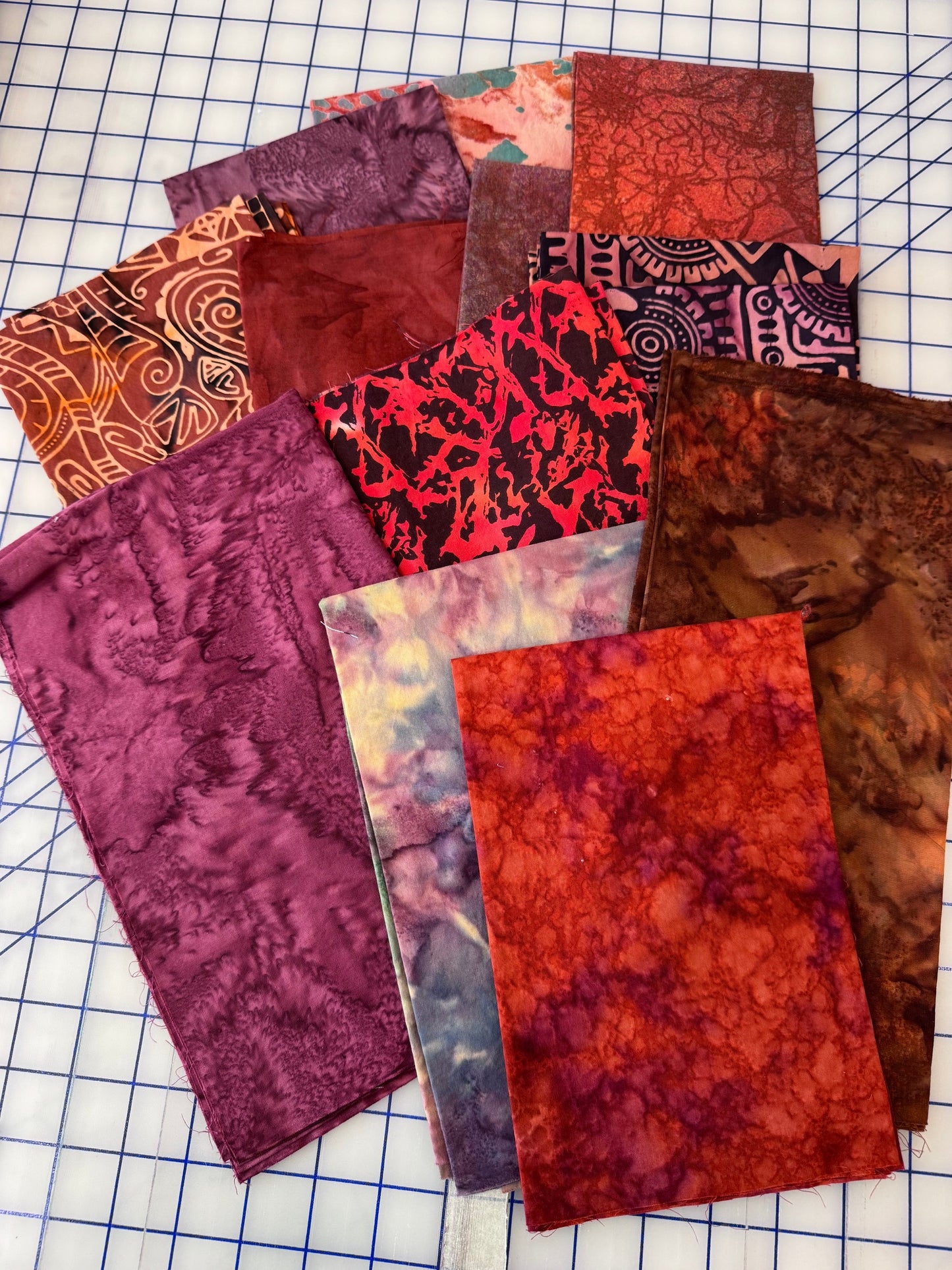 Sew Colorful Batik Bundle - Phoenix Rising