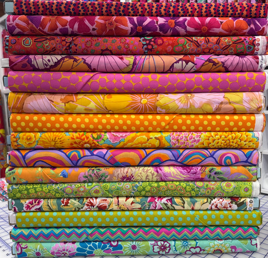 Sparrows Quilt Kit – Kaffe Edition 65.5"x 71" - Kaffe Fassett Collective fabrics