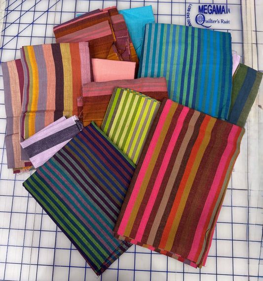 Kaffe Fassett Collective Wovens Scrap Bag (J) – 4 Yards of Fabric Magic!