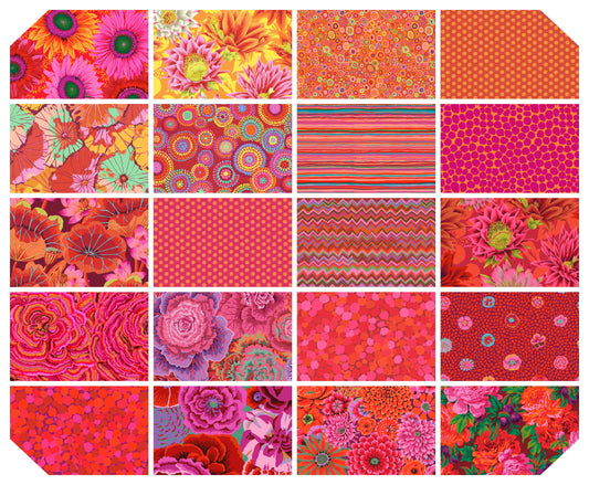 20pc FAT QUARTER BUNDLE CLASSIC PLUS -VINEYARD FB4FQGP Kaffe Fassett Collective