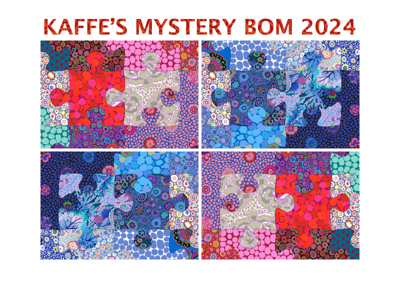 KAFFE MYSTERY BOM - July 2024 Choose your color way