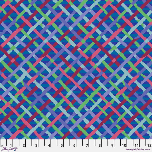 MAD PLAID COBALT Blue PWBM037.COBAL Brandon Mably fro KFC