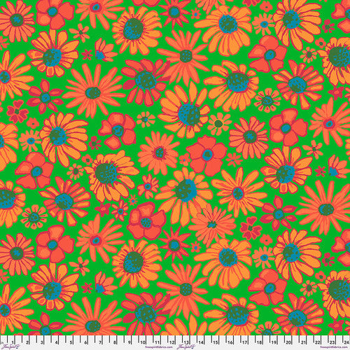 BLOOMERS Green PWBM093 Kaffe Fassett Collective AUGUST 2024