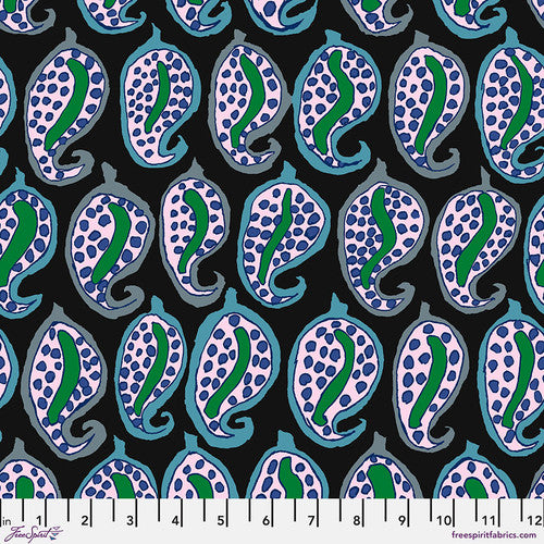 PASHA PAISLEY BLACK PWBM096 Brandon Mably Kaffe Fassett Collective AUGUST 2024