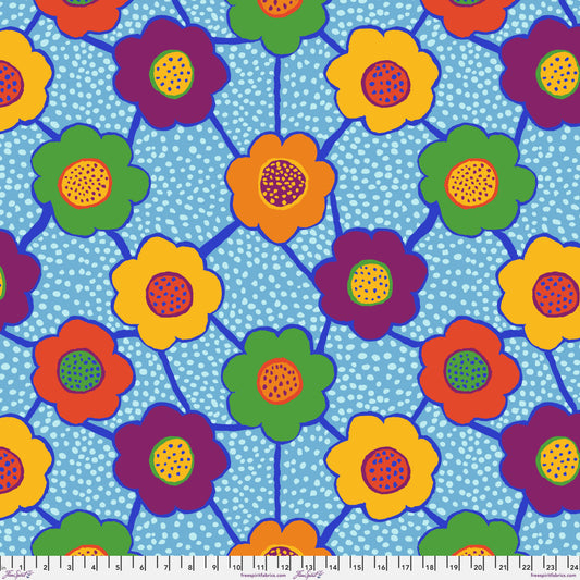 FLORAL CONNECTIONS Jolly PWPJ132 Kaffe Fassett Collective August 2025