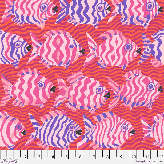 MINNOWS Red PWBM100 Kaffe Fassett Collective August 2025