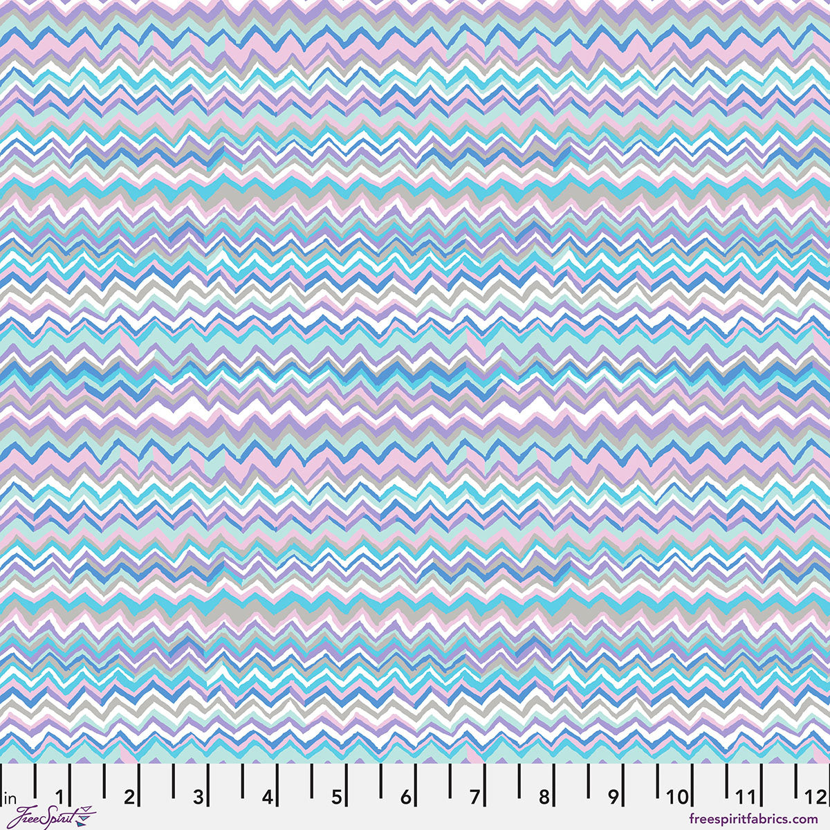 PRE-ORDER - SM ZIG ZAG - BLUE - Bits & Bobs by Brandon Mably for KFC - PWBM111.BLUE- DECEMBER 2026