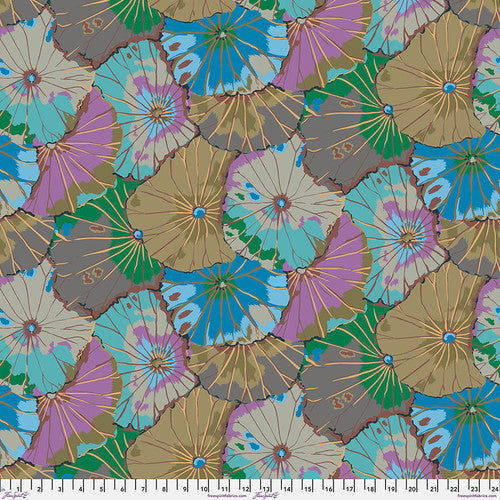 LOTUS LEAF Grey PWGP029 Kaffe Fassett Collective