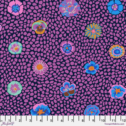GUINEA FLOWER PURPLE PWGP59 Kaffe Fassett
