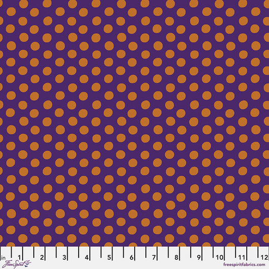 SPOT in ROYAL GP70 Kaffe Fassett Collective - Sold in 1/2 yd increments - Multiple units cut as one length