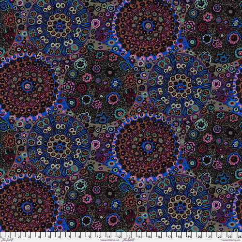 MILLEFIORE DARK Black PWGP092 Kaffe Fassett