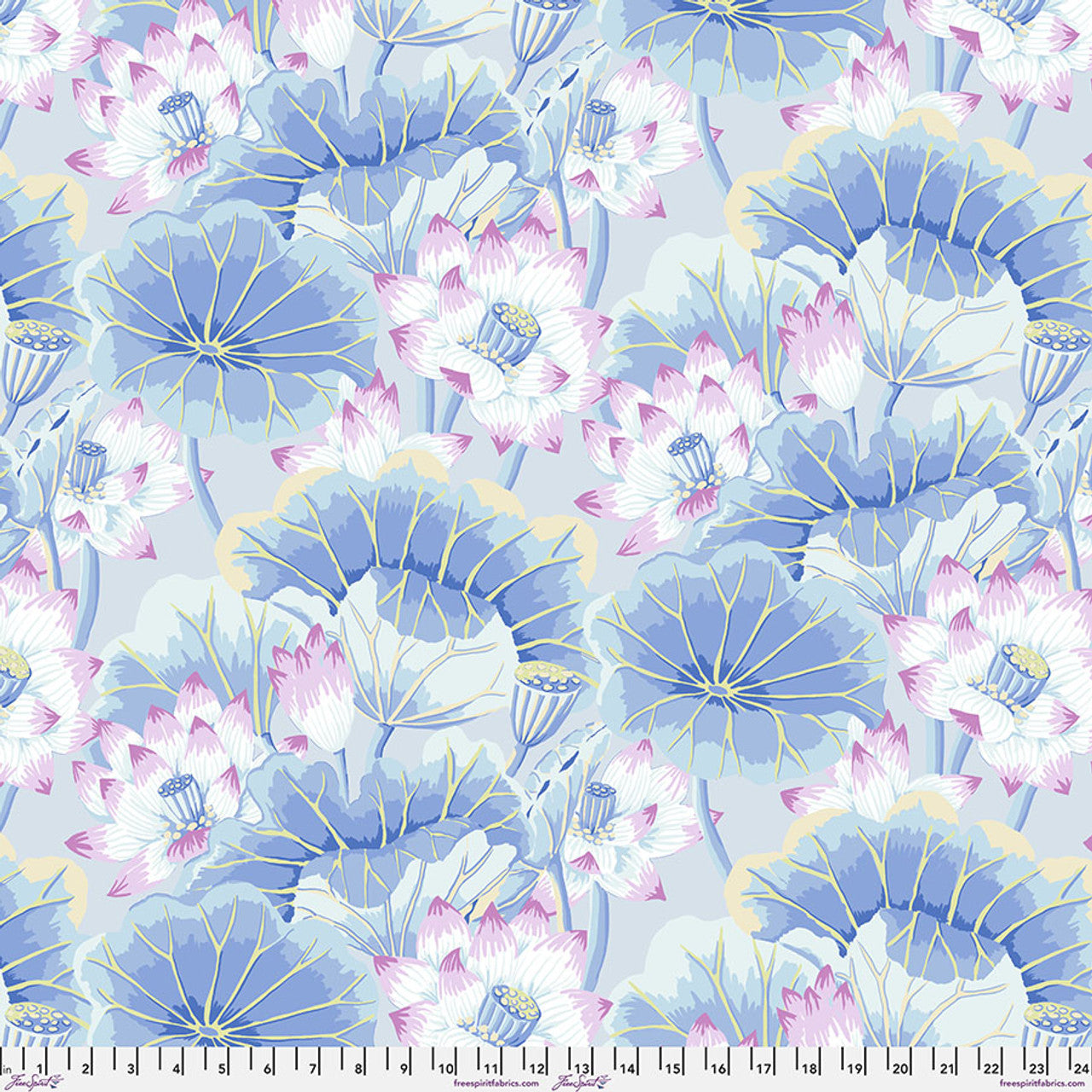LAKE BLOSSOM Sky PWGP093 Kaffe Fassett Collective