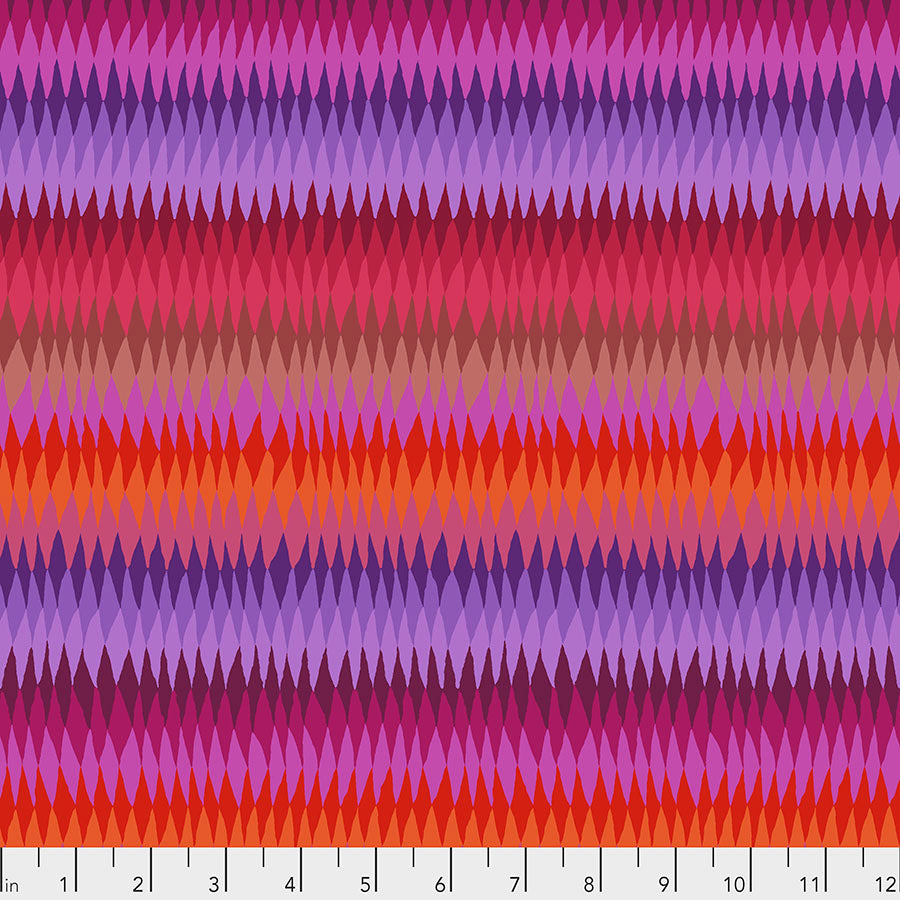 Diamond Stripe - Red PWGP170 Kaffe Fassett for KFC