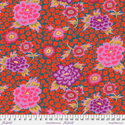 OOP CHARLOTTE Red PWGP186.RED Spring 2022 Kaffe Fassett for KFC