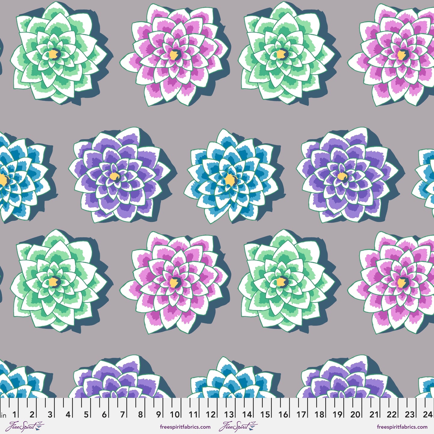 SHADOW FLOWER CONTRAST PWGP187 Kaffe Fassett February 2022