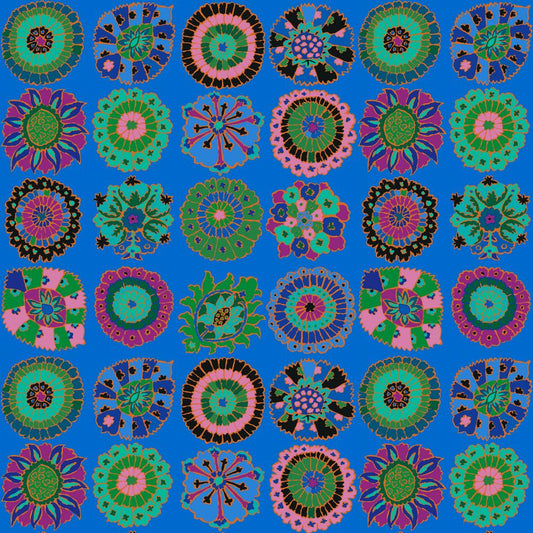 ***SALE*** CARPET COOKIES BLUE PWGP192 Kaffe Fassett