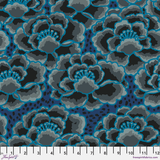 ***SALE*** TONAL FLORAL CHARCOAL PWGP197 Kaffe Fassett