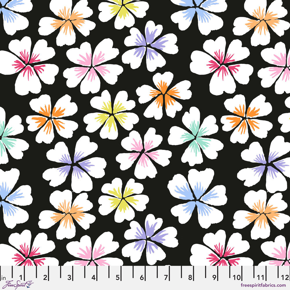 PETALS BLACK PWGP201 Kaffe Fassett Kaffe Fassett Collective FEBRUARY 2024
