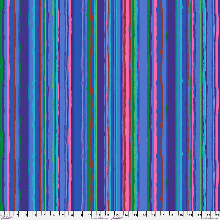 ECHO STRIPE- Blue PWGP209 Kaffe Fassett - February 2026 – Sew Colorful