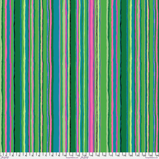 PRE-ORDER - ECHO STRIPE- Green PWGP209 Kaffe Fassett - February 2026