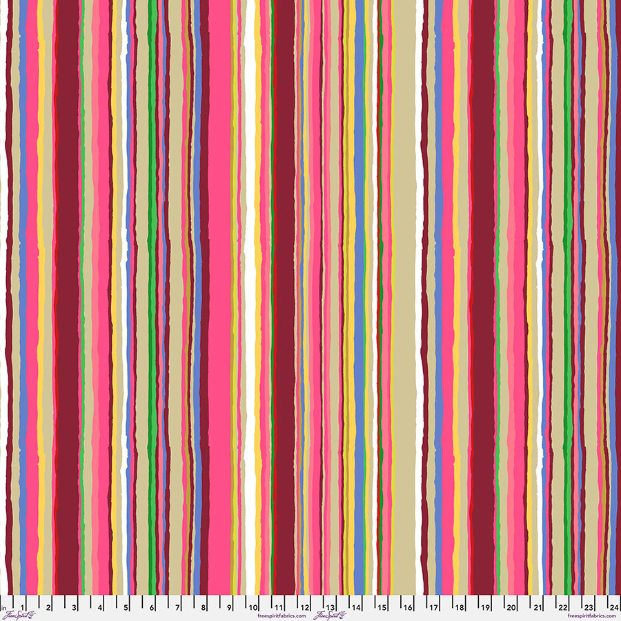 PRE-ORDER - ECHO STRIPE- Magenta PWGP209 Kaffe Fassett - February 2026
