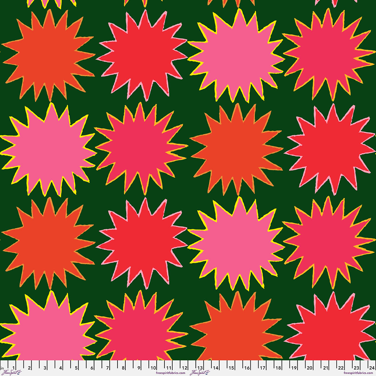 BLAST - RED - Kaffe Fassett for KFC - PWGP216.RED - FEBRUARY 2027