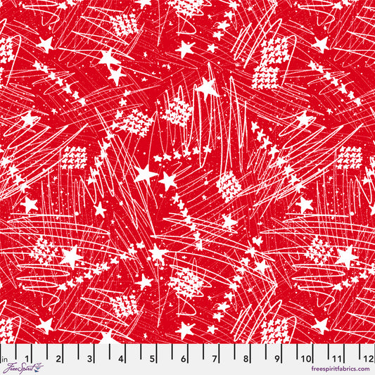 FreeSpirit Americana Stars in the Sky SM - Red - PWKP091.RED