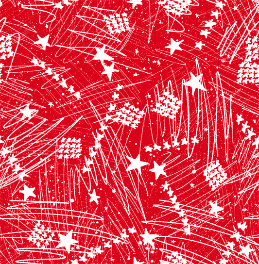 FreeSpirit Americana Stars in the Sky SM - Red - PWKP091.RED