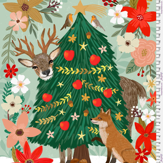 ***SALE*** CHRISTMAS PINE - PANEL - PWMC068.XPANEL Mia Charro