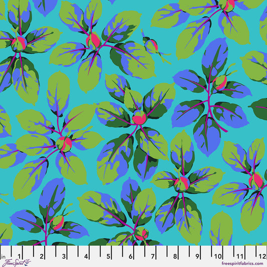 PRE-ORDER - ROSE LEAVES - BLUE - Martha Negley for KFC - PWMD005.BLUE - FEBRUARY 2027